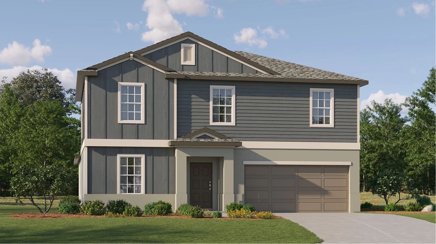 Elevation M - exterior rendering