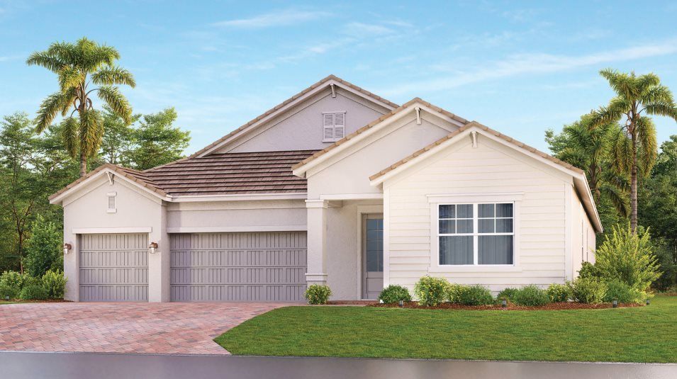 Elevation D - A ranch-inspired exterior