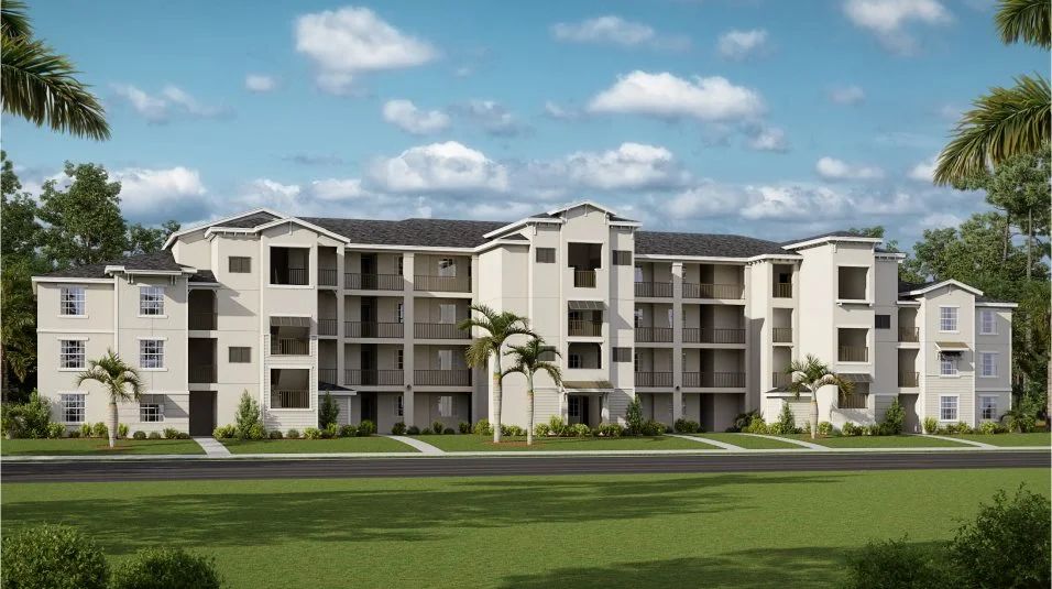 Elevation A - Terrace Condominiums