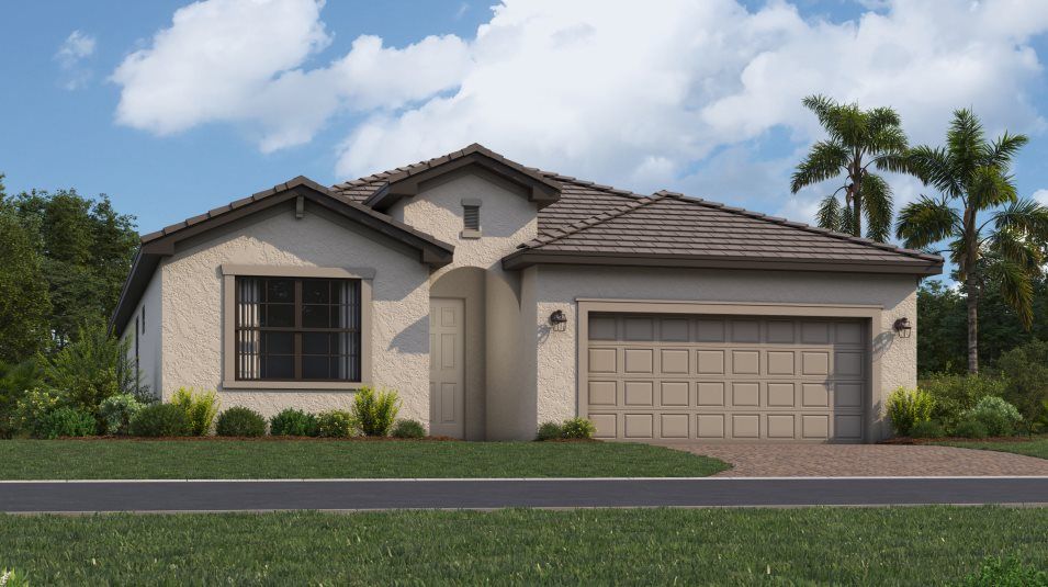 Elevation C - A ranch-inspired exterior