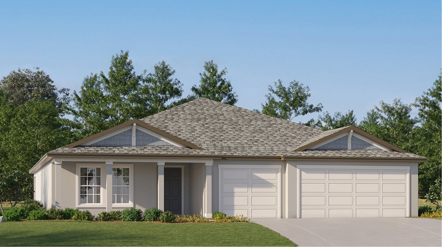 Elevation L - exterior rendering