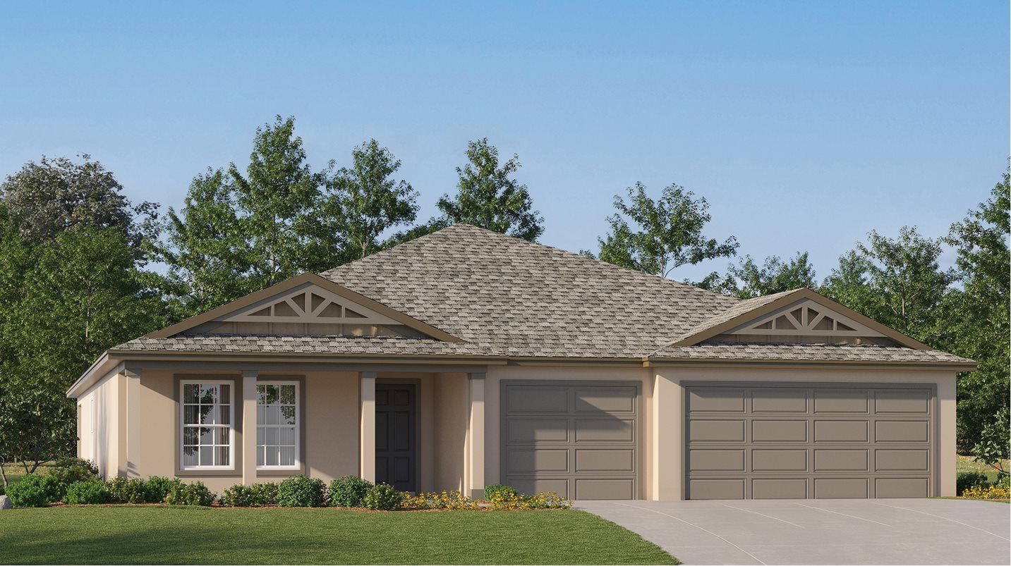 Elevation M - exterior rendering