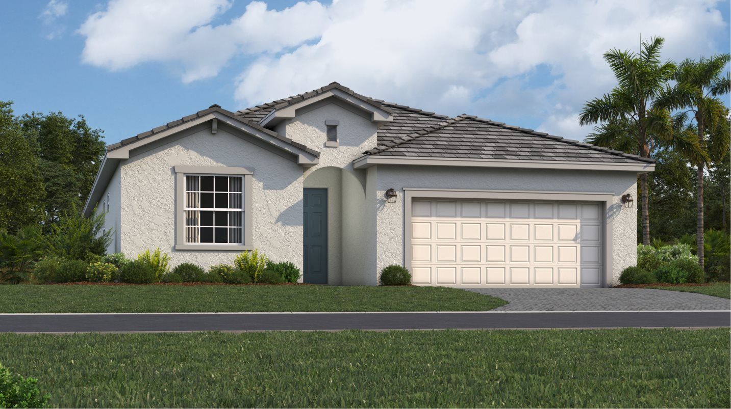 Elevation C - A classic-inspired exterior