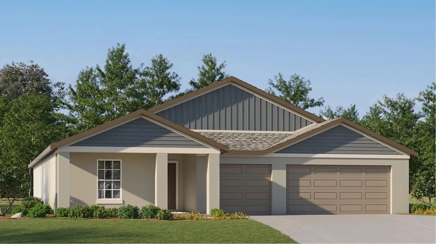 Elevation M - exterior rendering