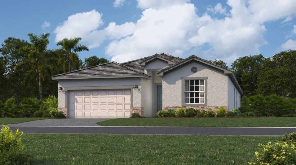 Elevation C - A ranch-inspired exterior