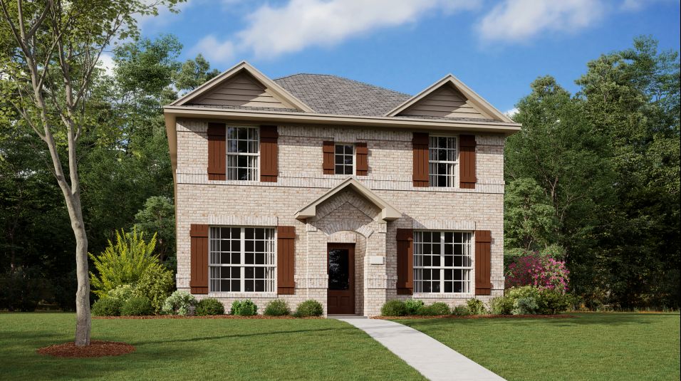 Elevation B - Conroe Exterior B