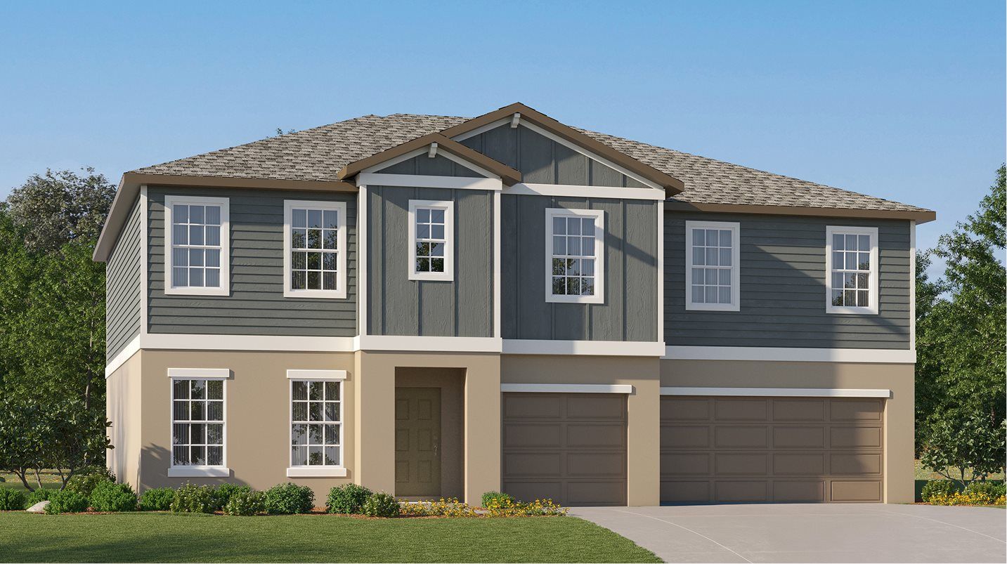 Elevation K - exterior rendering
