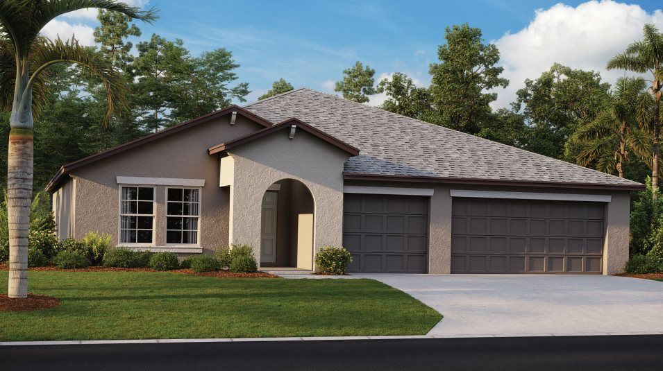 Elevation A - Phoenix contemporary-inspired exterior