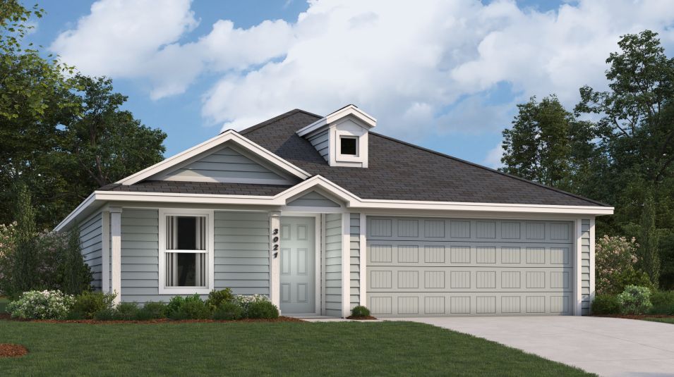 Elevation A - Whitton II Exterior A