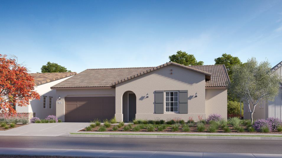 Elevation A - Spanish Colonial exterior home image