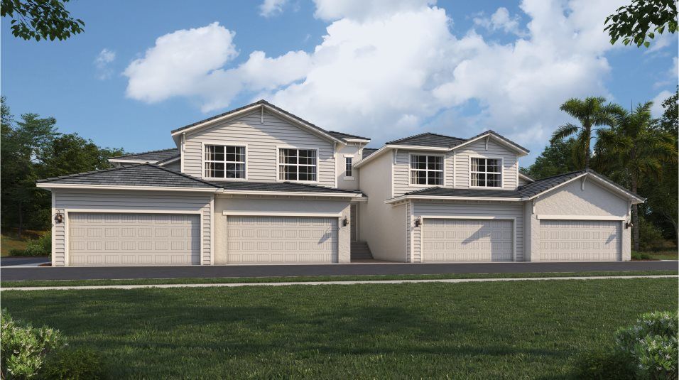 Elevation A - A traditional-inspired exterior