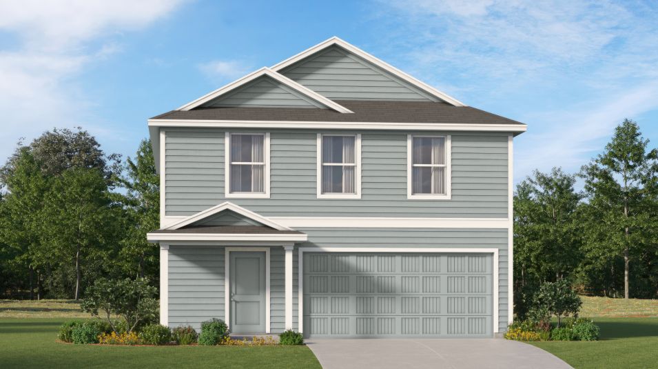 Elevation F - Whitetail Exterior