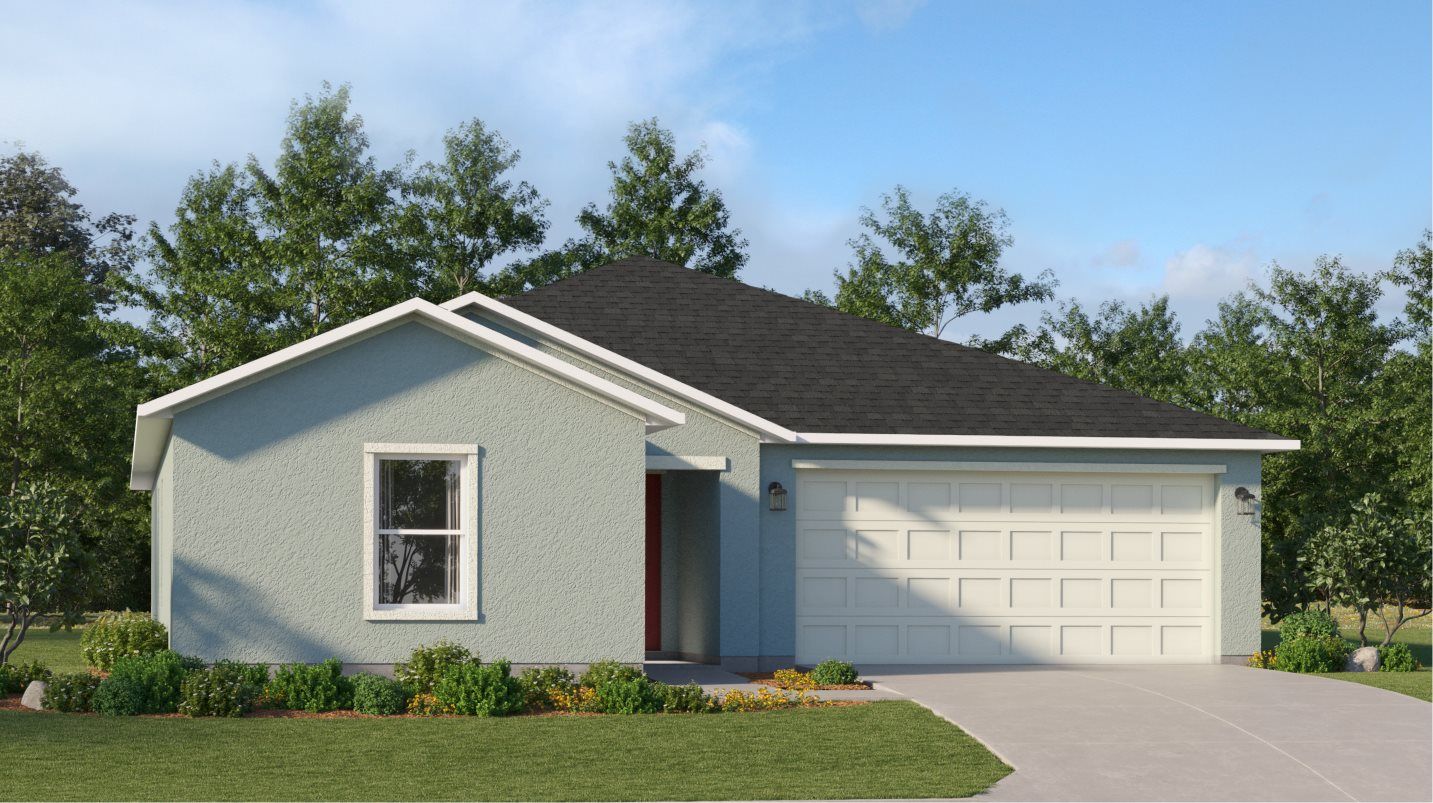 Elevation A - Exterior Rendering
