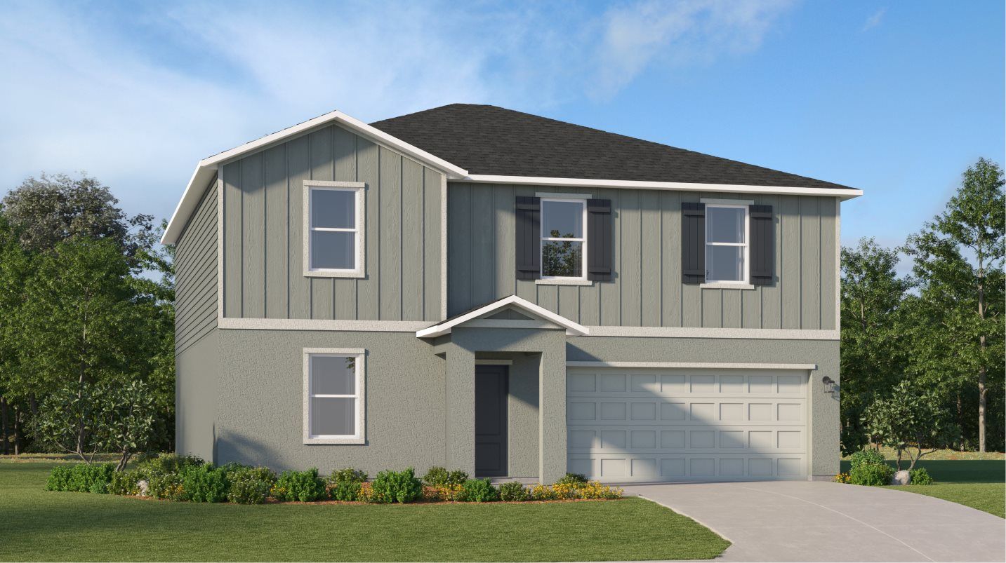 Elevation C - Exterior Rendering