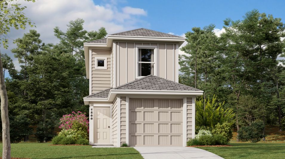 Elevation A - Hayes Exterior