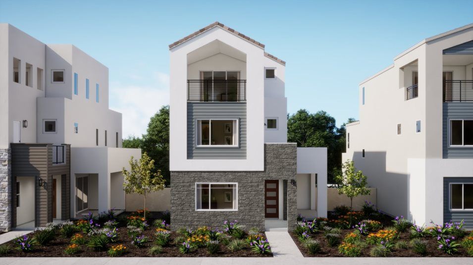 Elevation C - Contemporary-style home image