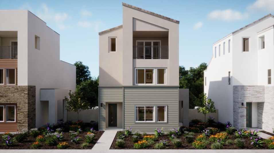 Elevation B - Abstract Traditional home image