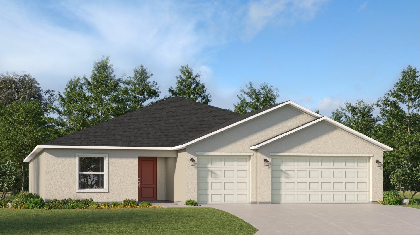 Elevation A - Exterior Rendering