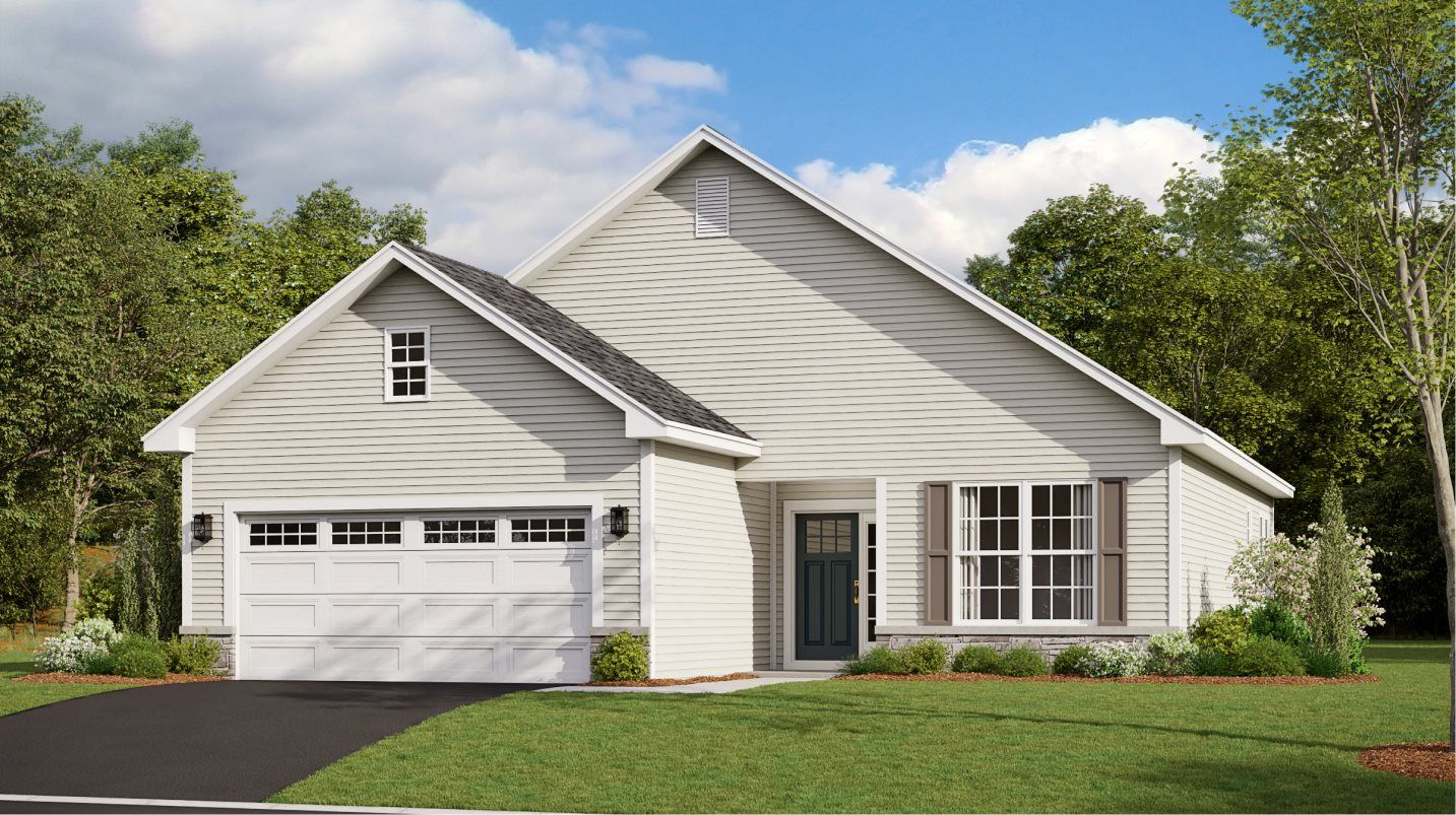 Elevation A - Exterior A - Farmhouse Stone