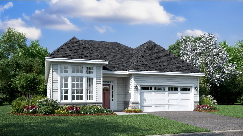 Elevation A - Venue at Monroe Single Homes Seville I Exterior A