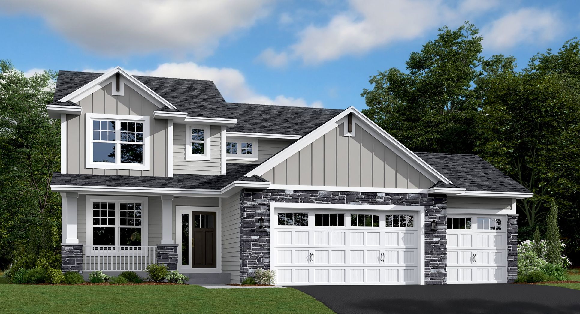 Exterior: Single-family home