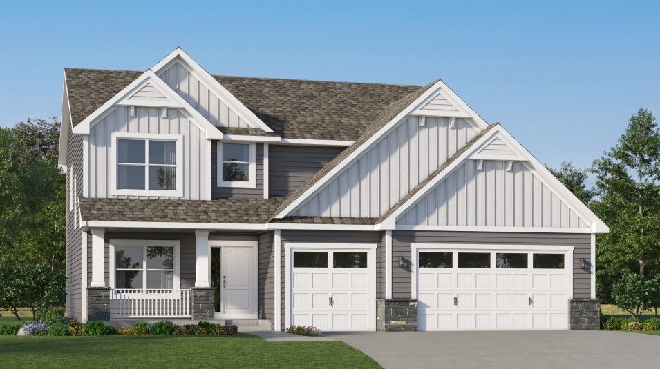 Elevation B3 - Sinclair Exterior Rendering B3