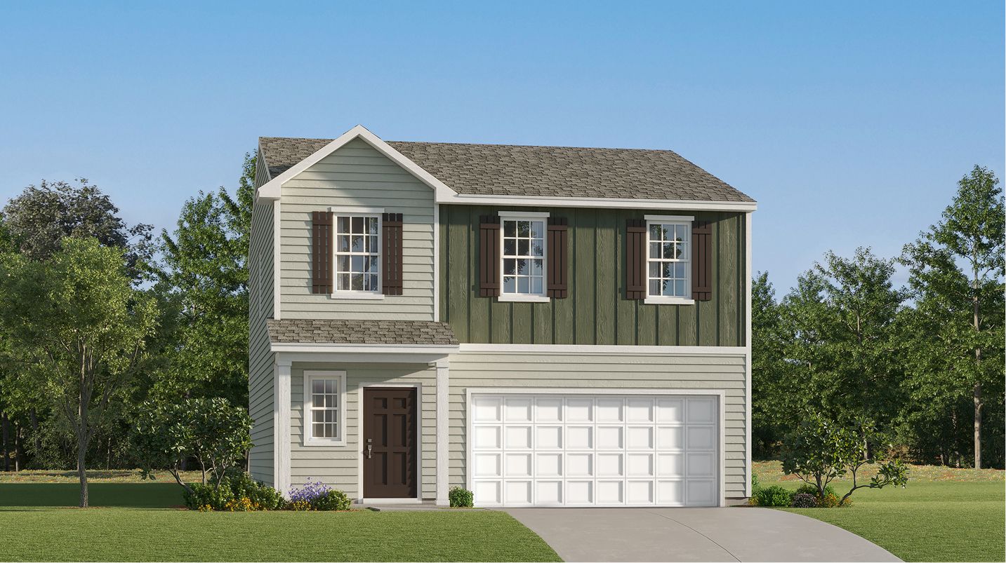 Elevation A - Parker Core Edmund Hill Estates L033 Aspen A 04282