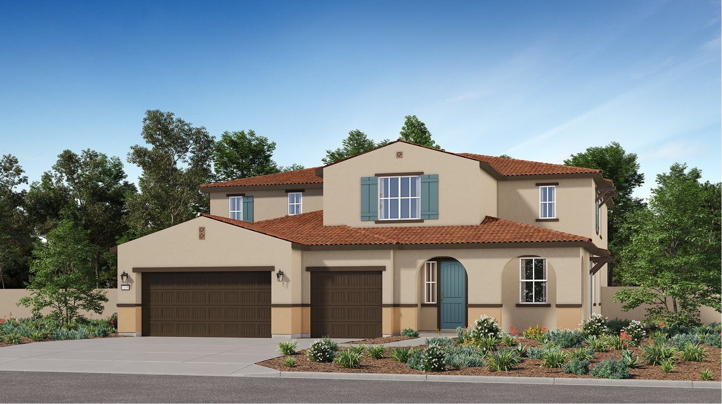 Elevation A - Spanish Colonial