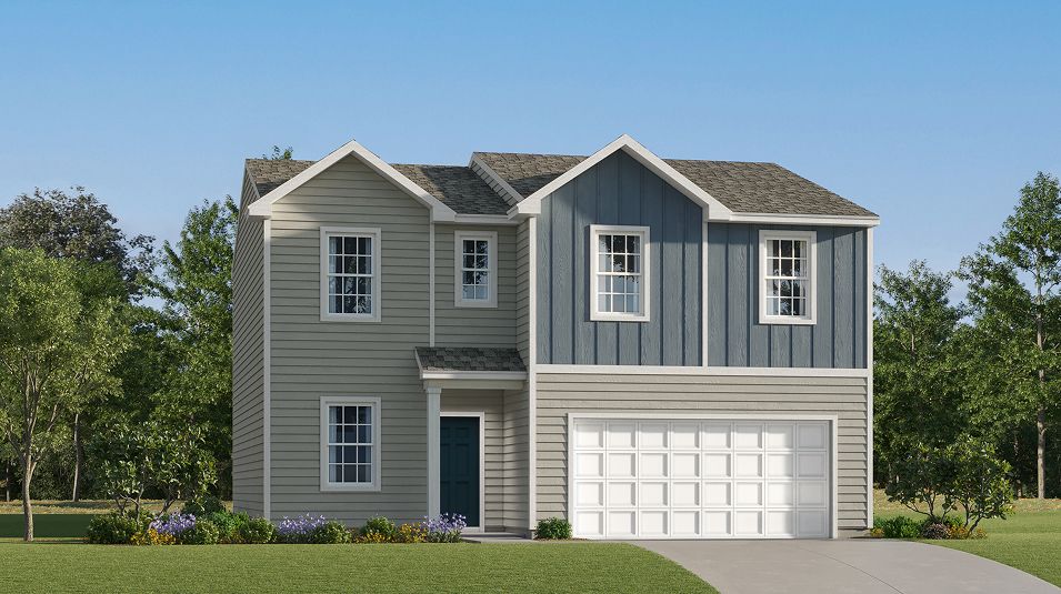 Elevation B - Parker Core Enclave Walk Shannon Woods N103 Charle