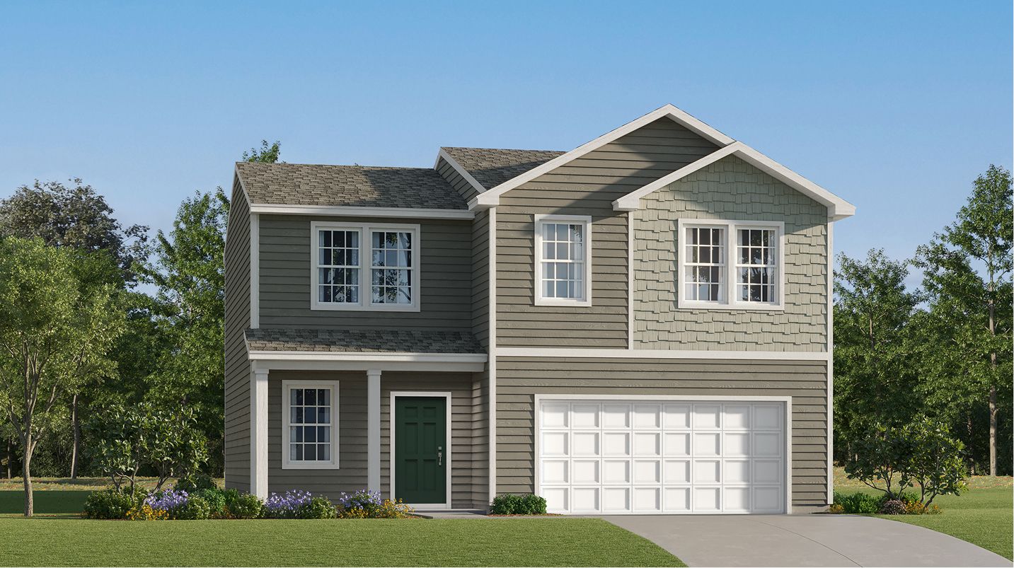 Elevation C - Parker Core Enclave Walk Shannon Woods N102 Hansom