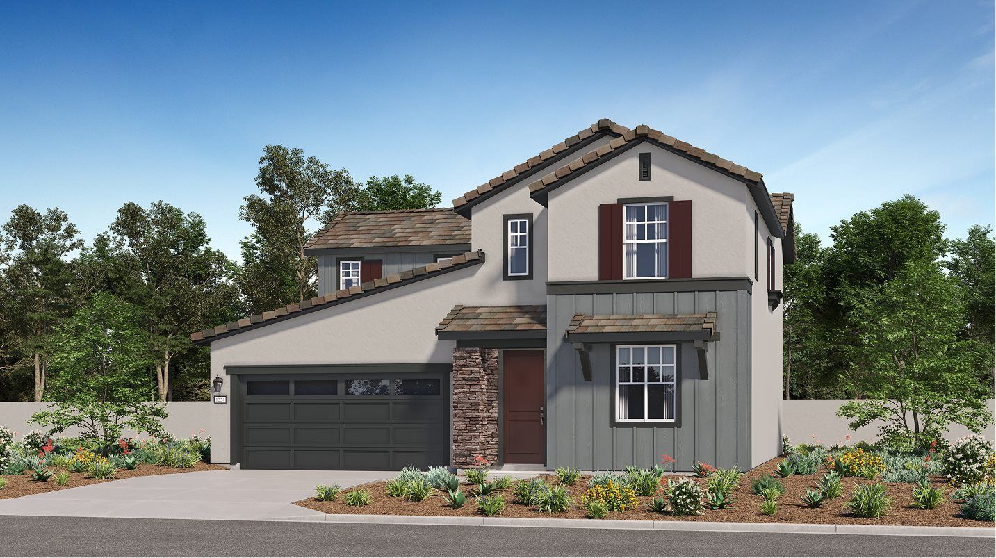 Elevation C - Farmhouse home image