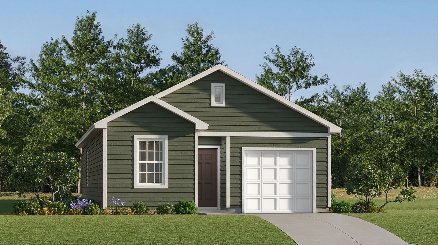 Elevation A - Parker Core K020 Enclave Walk Shannon Woods Baxter