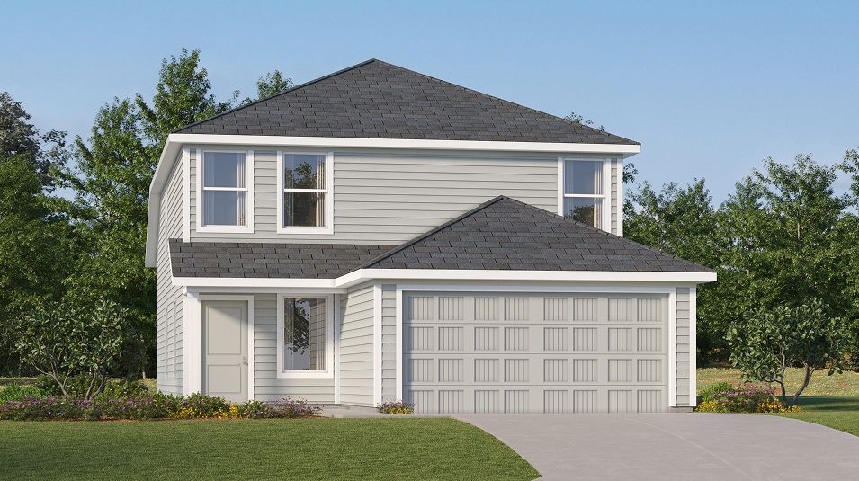 Elevation A - Grove Core 2554 Morrow A