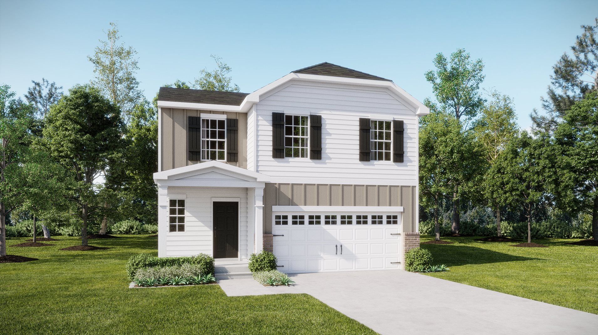 Elevation K - Exterior Rending Dickenson K