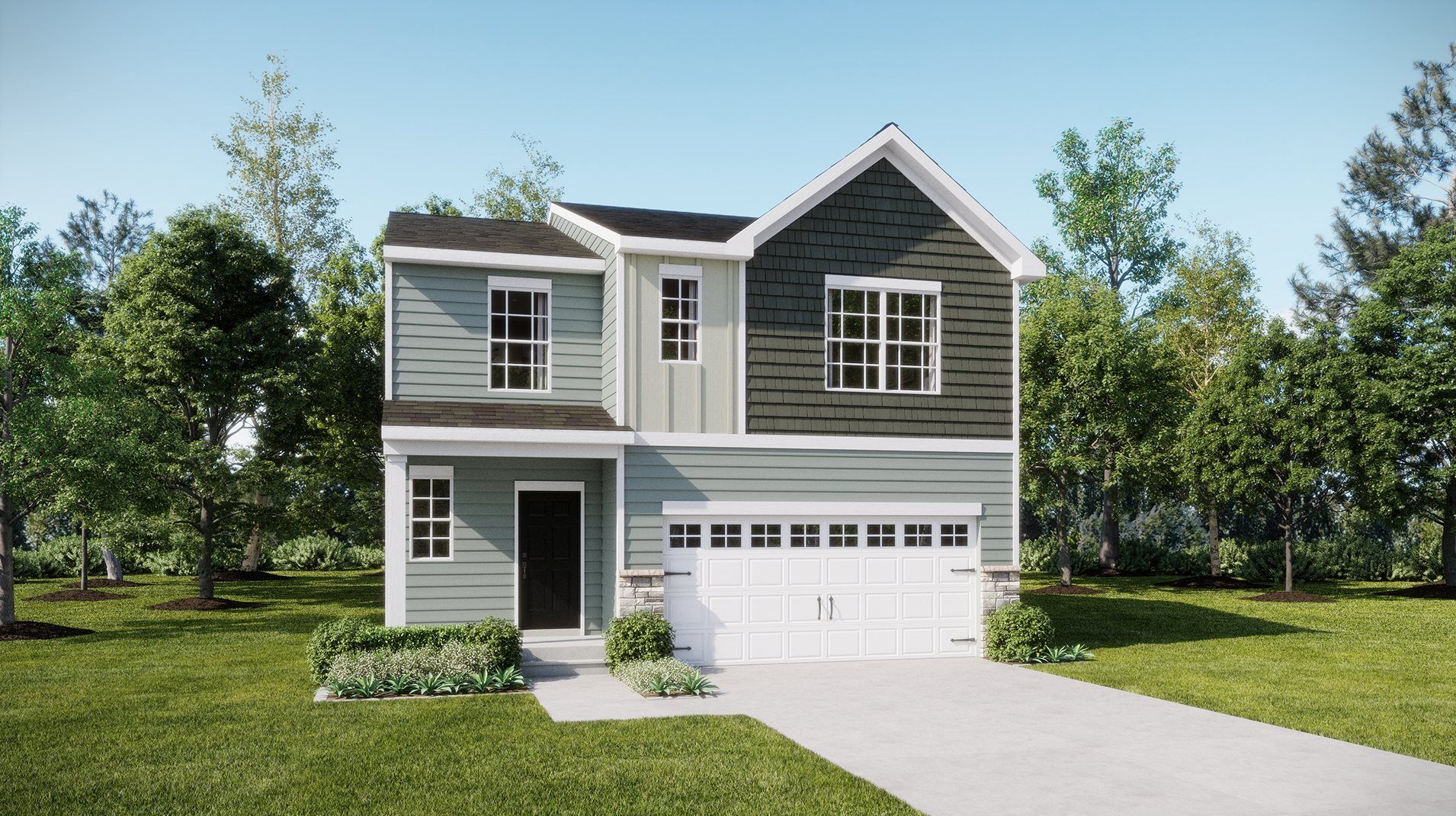 Elevation L - Exterior Rending Dickenson L