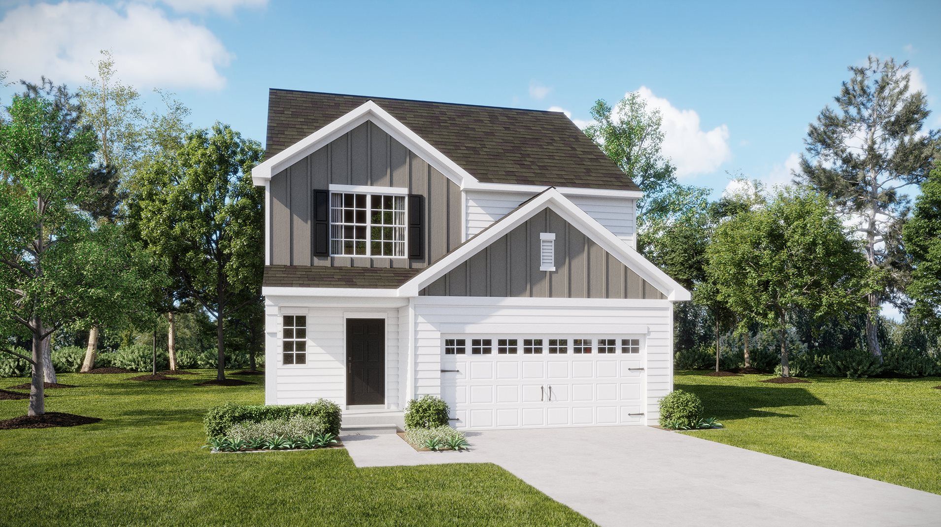 Elevation J - Exterior Rendering J
