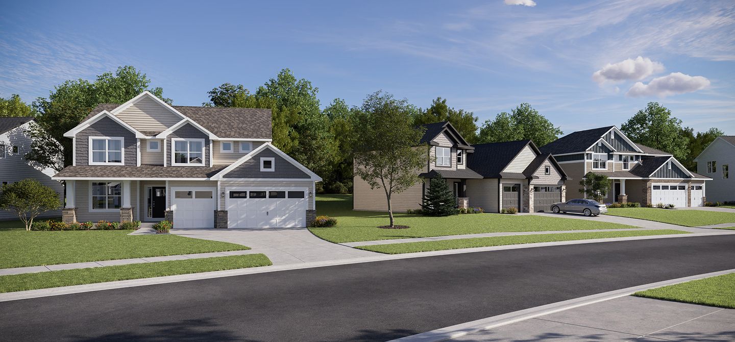 Ponds Highland Hills Streetscape 1of2