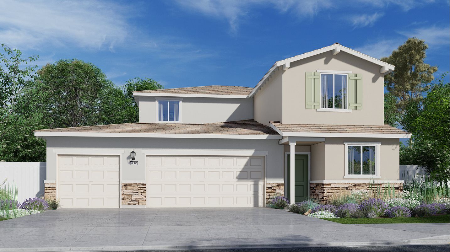 Elevation C5 - Exterior C – Craftsman home