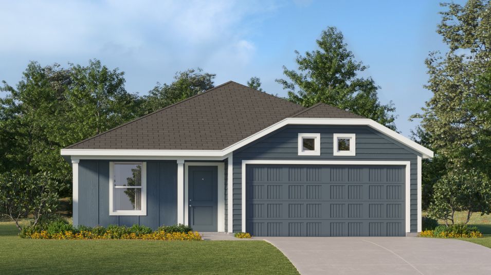 Elevation G - Beckman Exterior