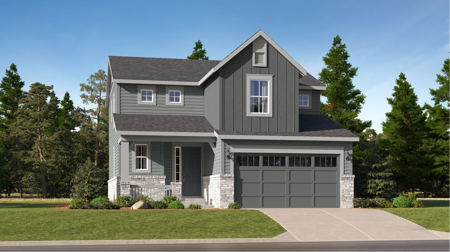 Elevation FH - 2139 Pioneer Vermilion Creek Evans Farmhouse FH