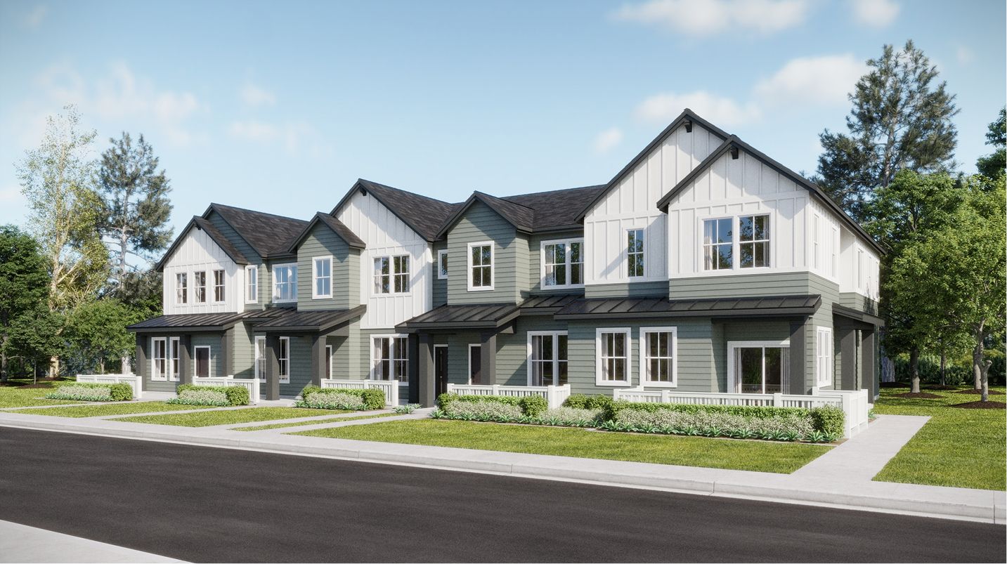 Elevation CF5 - Parkside Vermilion Creek B5 Plex Contemporary Farm
