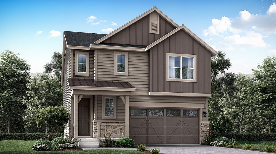 Elevation FH - Willow Bend Monarch II Peak Farmhouse