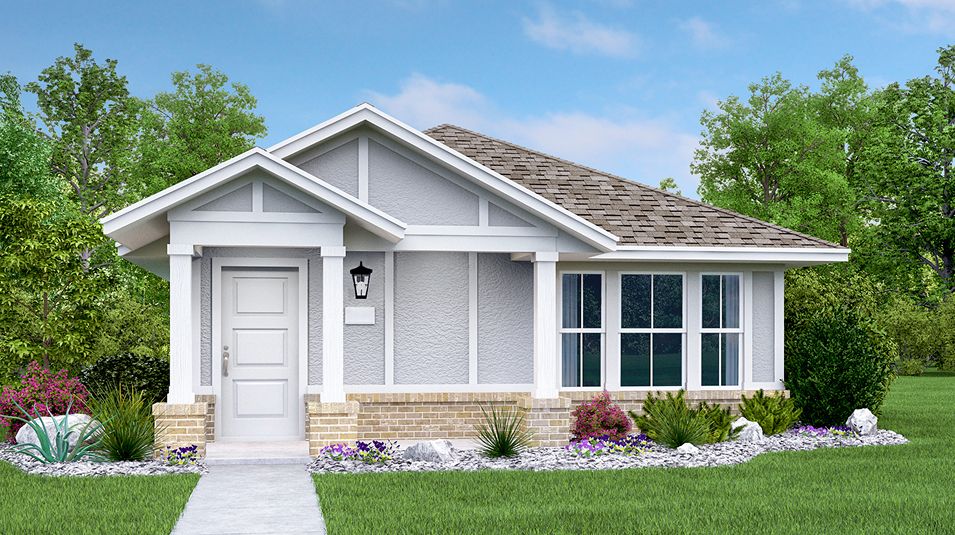 Elevation G - 1420 Stonehill Collection Plum Creek Montour G