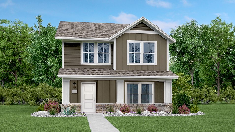 Elevation G - 1460 Stonehill Plum Creek Deerbrook G