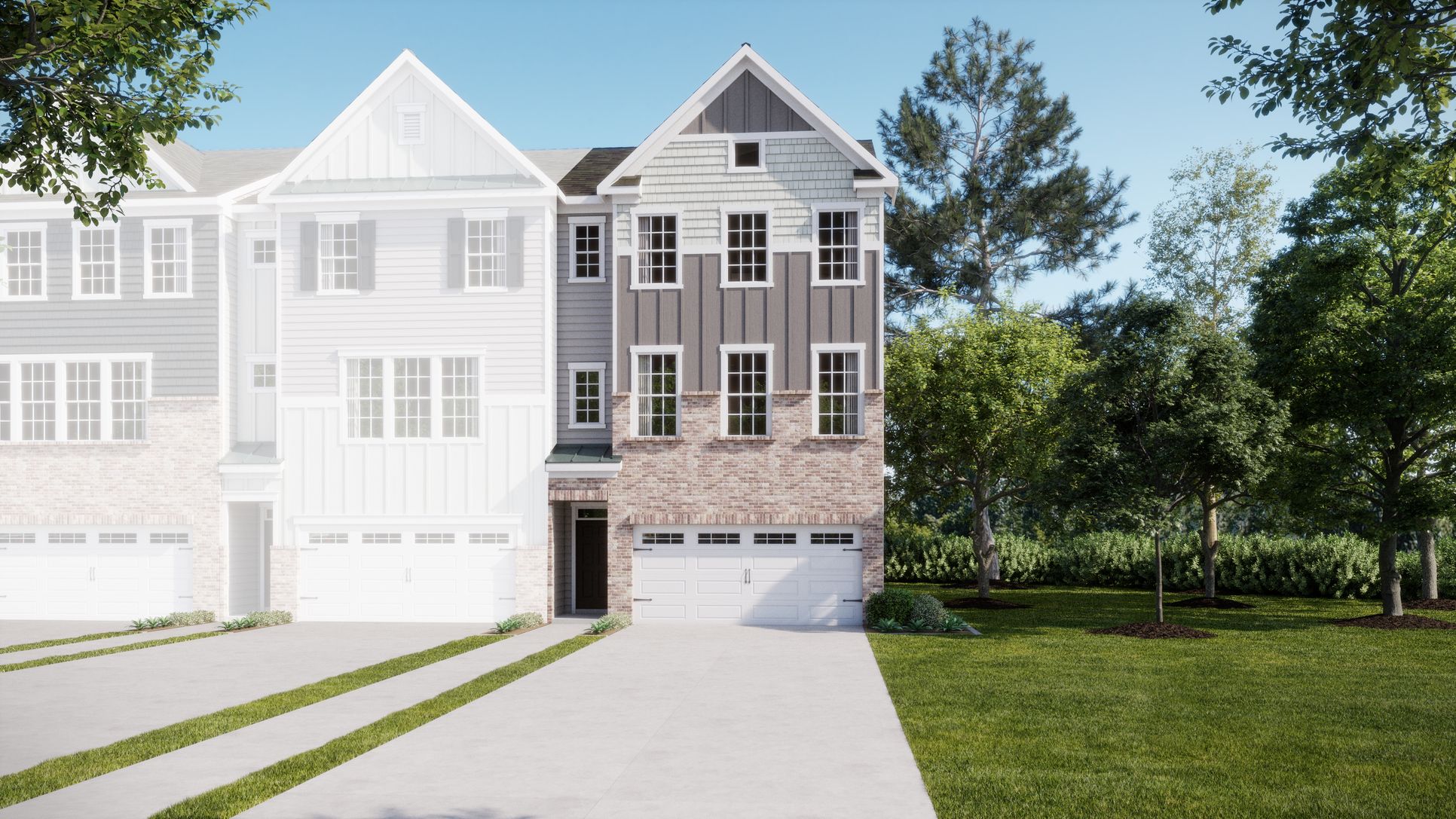 Exterior:Villages Waxhaw 5 Plex Beswick DE