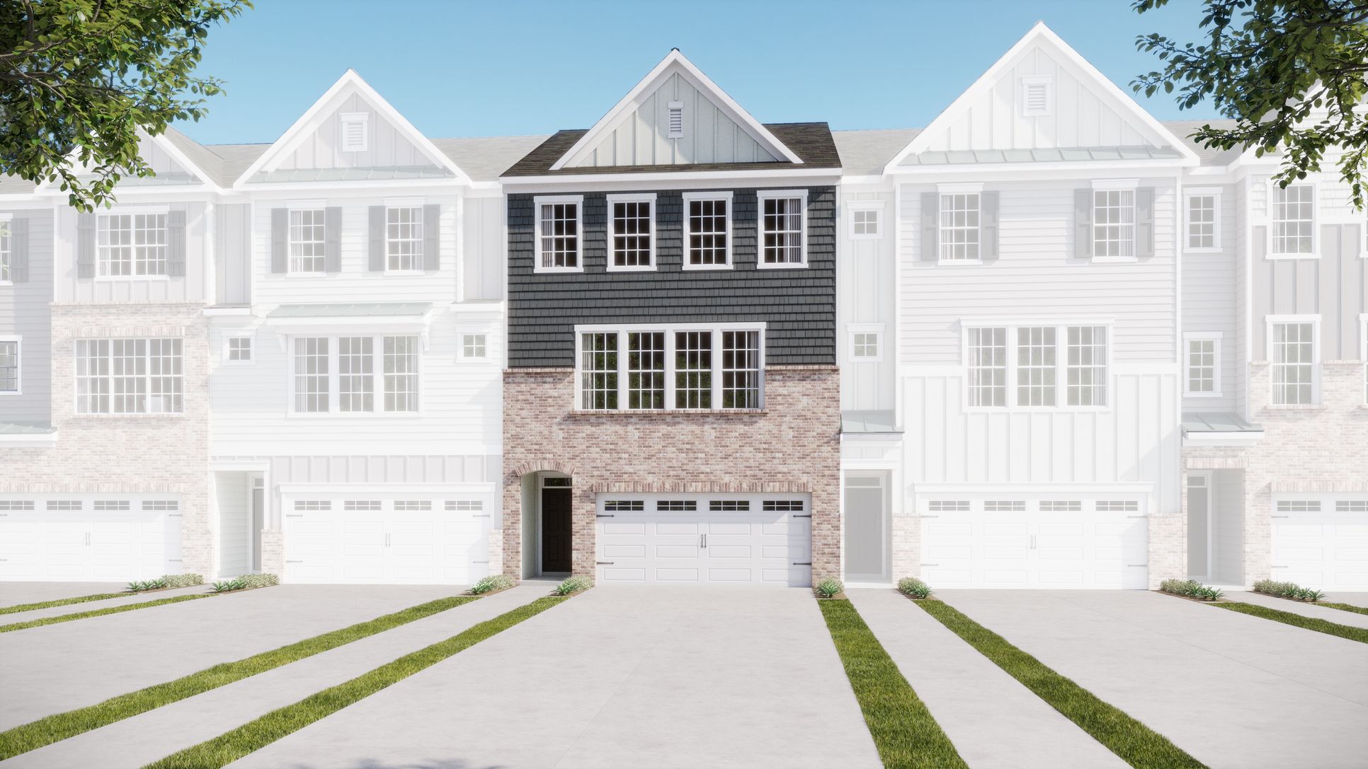 Exterior:Villages Waxhaw 5 Plex Copeland D