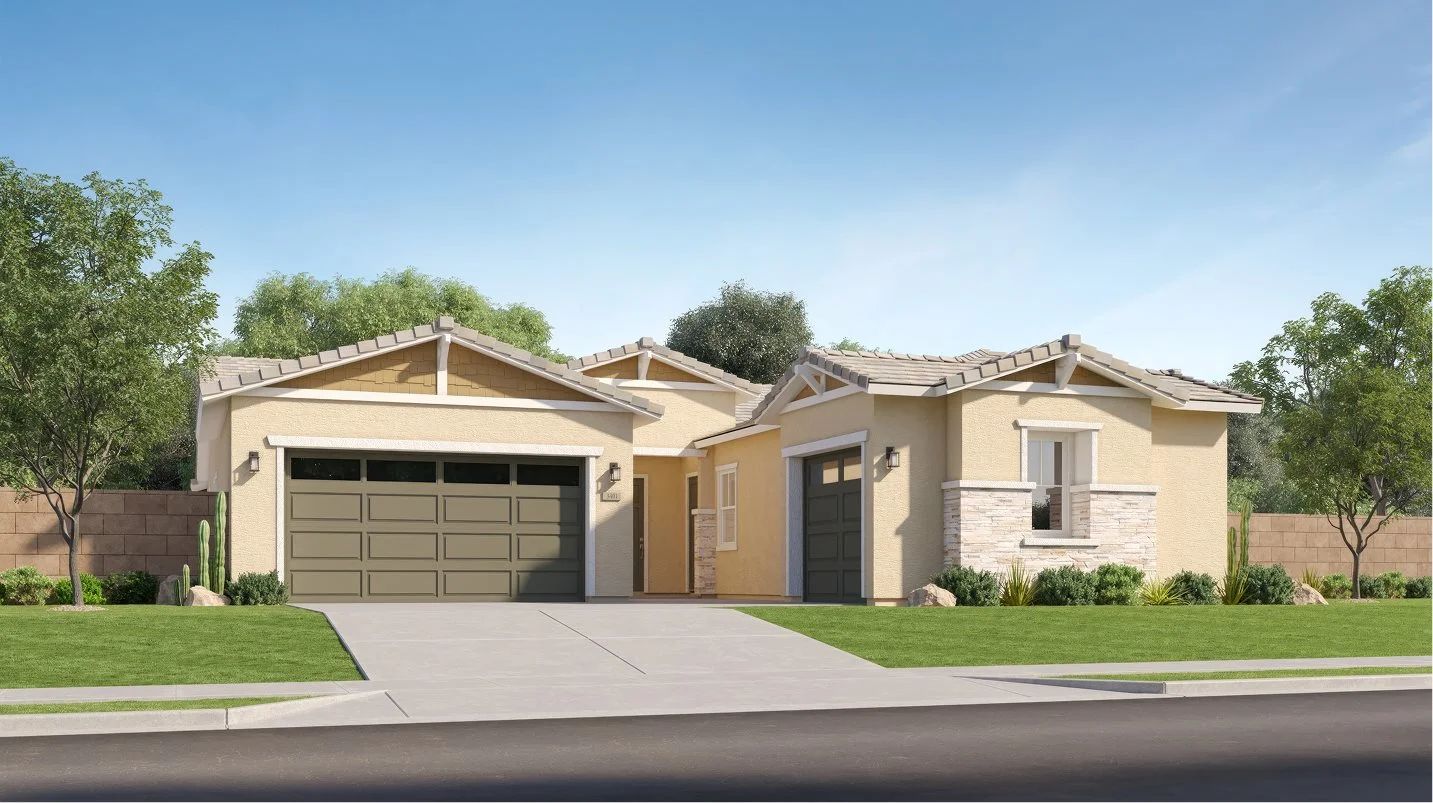 Elevation C - Craftsman home image