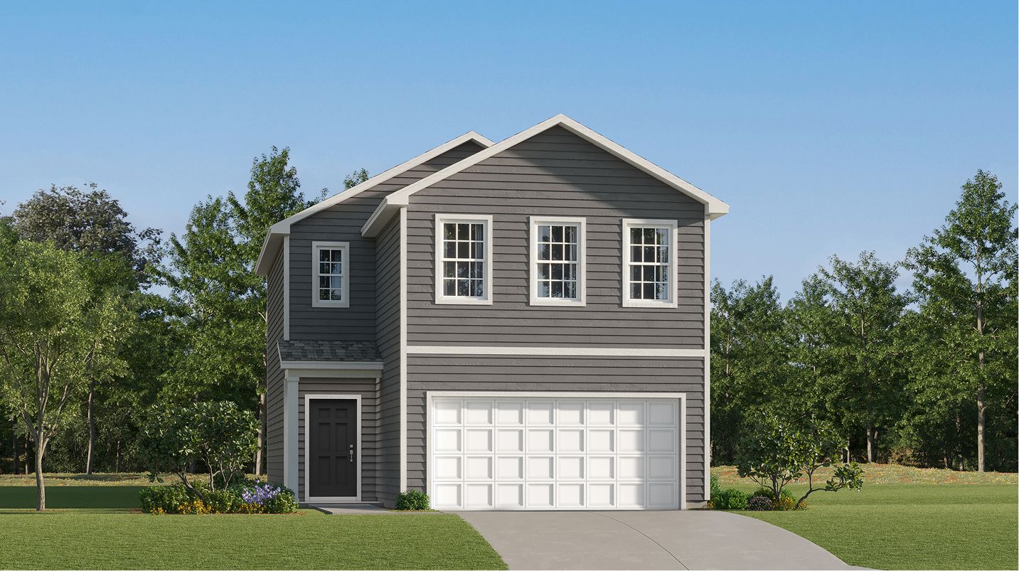 Elevation A - Parker Core K021 Enclave Walk Shannon Woods Colema