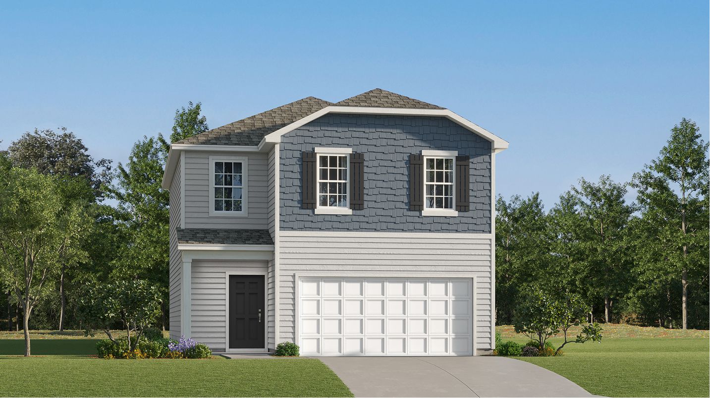 Elevation B - Parker Core K022 Edmund Hill Estates Whitman B 051