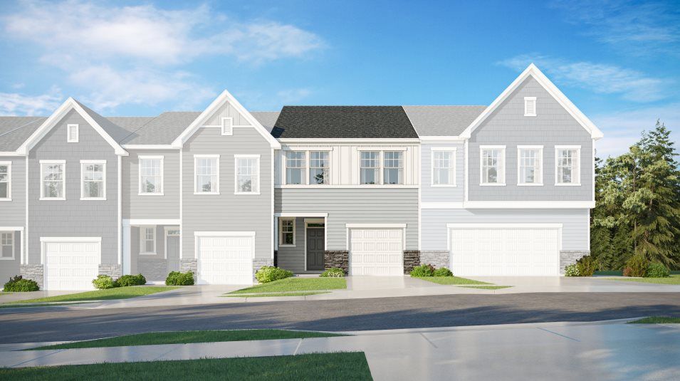 Elevation E - Carson II Exterior Rendering E
